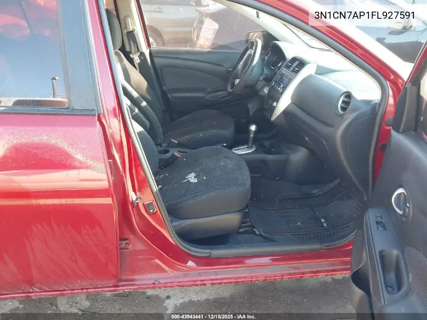 3N1CN7AP1FL927591 2015 Nissan Versa 1.6 Sv