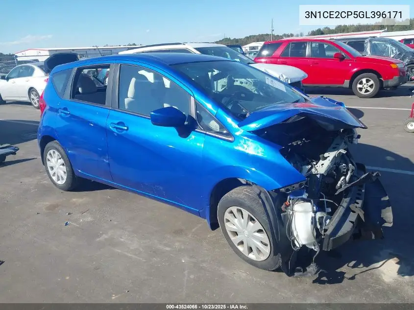 3N1CE2CP5GL396171 2016 Nissan Versa Note Sv
