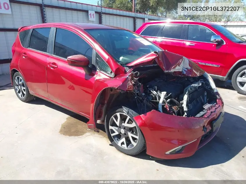3N1CE2CP1GL372207 2016 Nissan Versa Note Sr