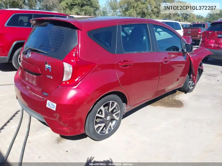 3N1CE2CP1GL372207 2016 Nissan Versa Note Sr