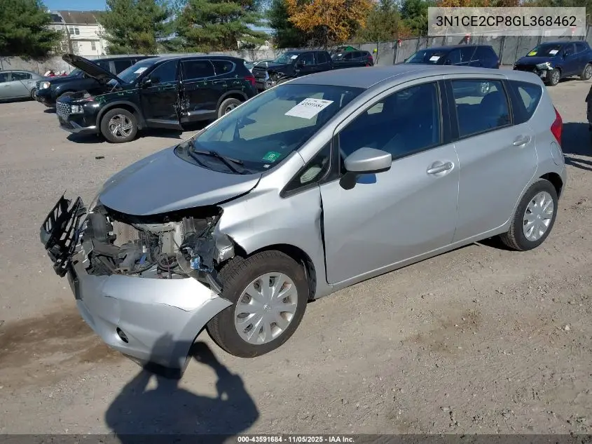3N1CE2CP8GL368462 2016 Nissan Versa Note S (Sr)/S Plus/Sl/Sr/Sv