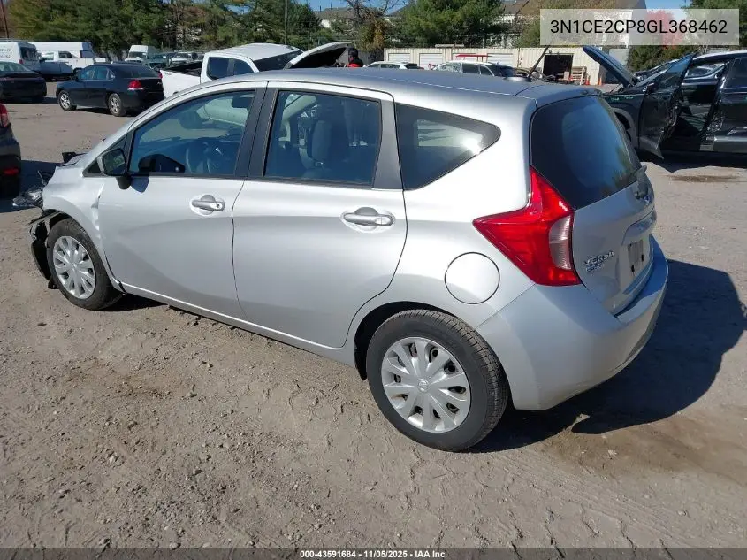 3N1CE2CP8GL368462 2016 Nissan Versa Note S (Sr)/S Plus/Sl/Sr/Sv