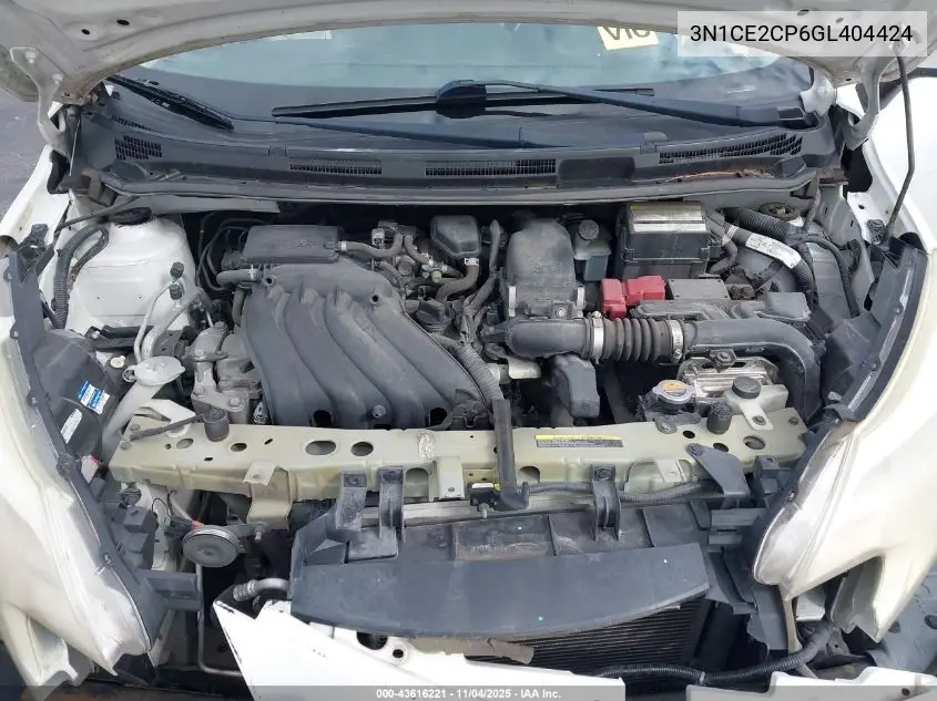 3N1CE2CP6GL404424 2016 Nissan Versa Note Sl