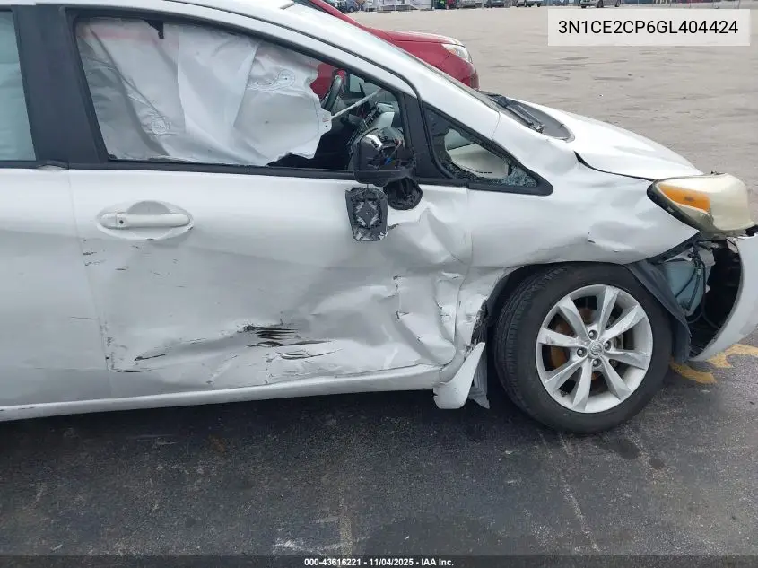 3N1CE2CP6GL404424 2016 Nissan Versa Note Sl