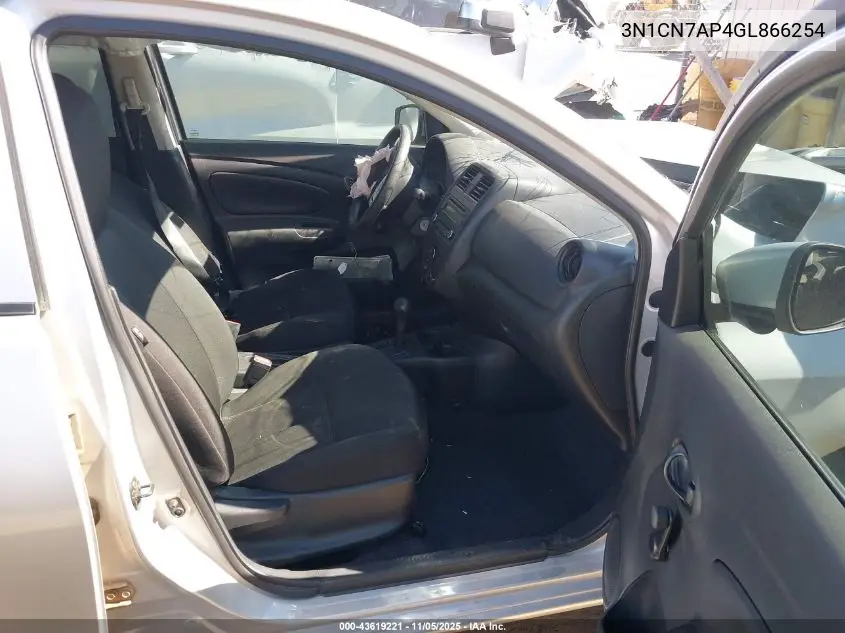 3N1CN7AP4GL866254 2016 Nissan Versa 1.6 S