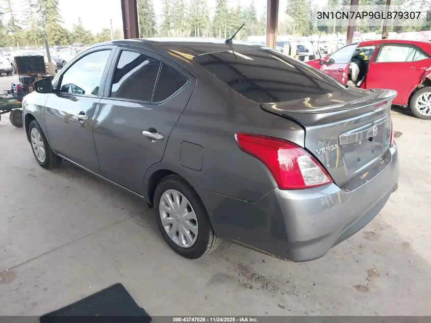 3N1CN7AP9GL879307 2016 Nissan Versa 1.6 Sv