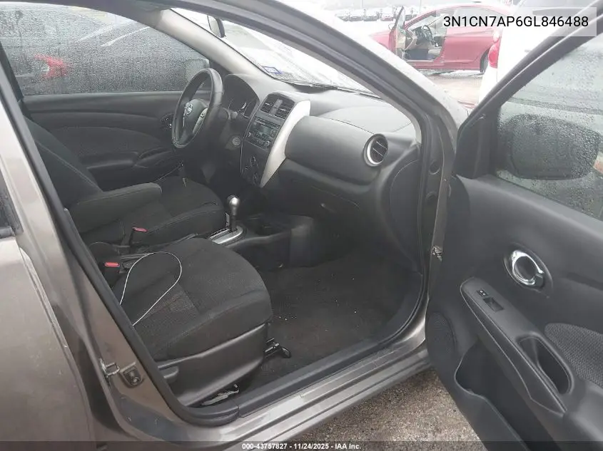 3N1CN7AP6GL846488 2016 Nissan Versa 1.6 Sv