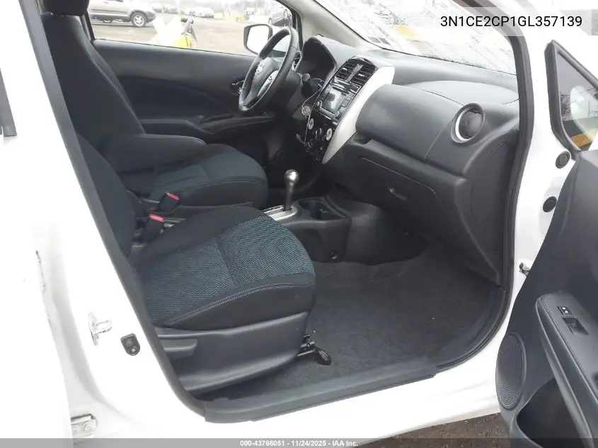 3N1CE2CP1GL357139 2016 Nissan Versa Note S (Sr)/S Plus/Sl/Sr/Sv