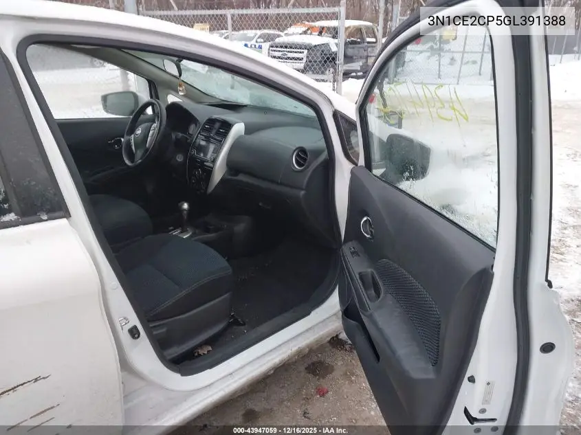 3N1CE2CP5GL391388 2016 Nissan Versa Note S (Sr)/S Plus/Sl/Sr/Sv