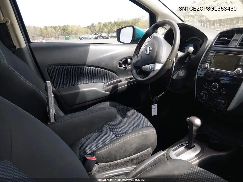 3N1CE2CP8GL353430 2016 Nissan Versa Note Sv