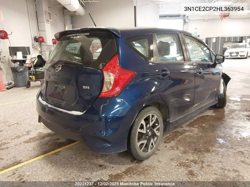 3N1CE2CP2HL363954 2017 Nissan Versa Note S