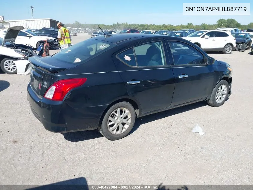 3N1CN7AP4HL887719 2017 Nissan Versa 1.6 Sv