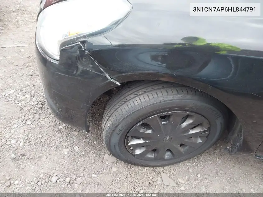 3N1CN7AP6HL844791 2017 Nissan Versa 1.6 Sv
