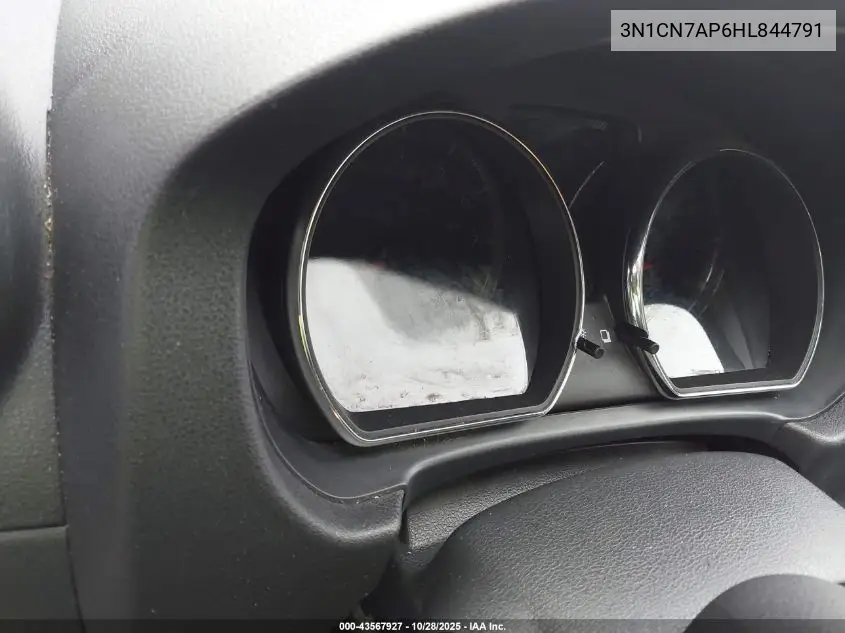3N1CN7AP6HL844791 2017 Nissan Versa 1.6 Sv