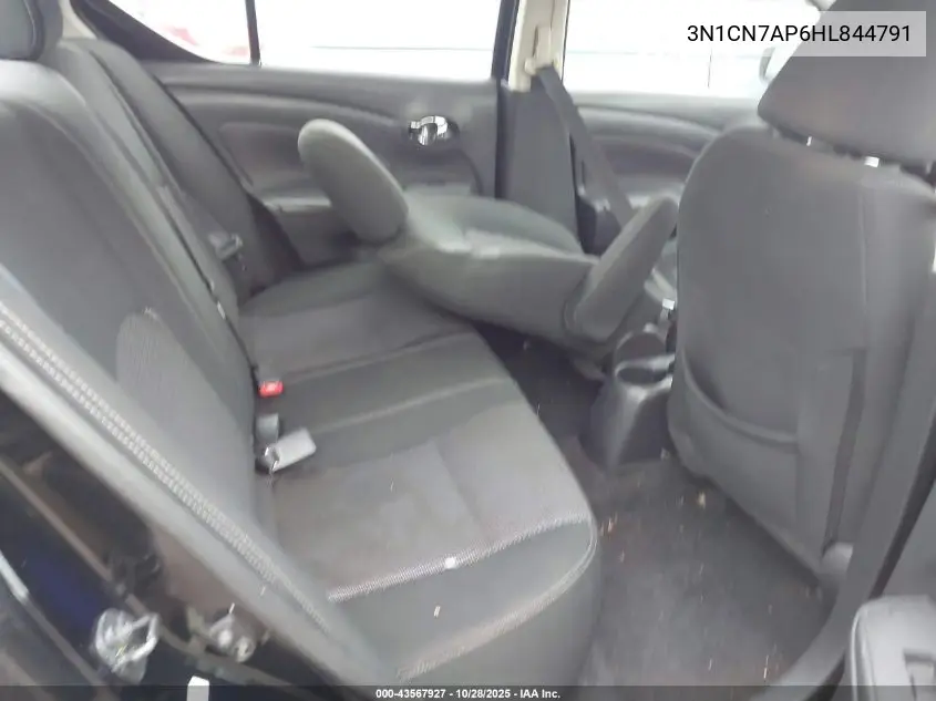 3N1CN7AP6HL844791 2017 Nissan Versa 1.6 Sv