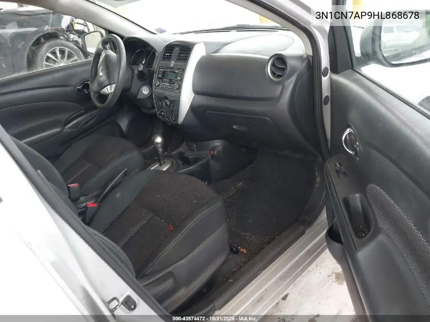 3N1CN7AP9HL868678 2017 Nissan Versa 1.6 Sv