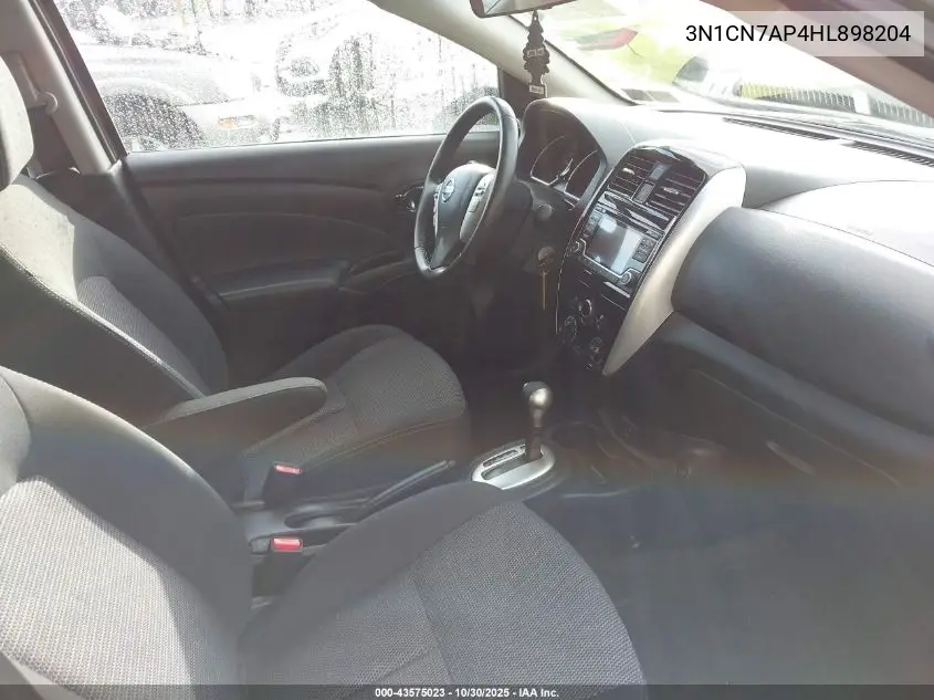 3N1CN7AP4HL898204 2017 Nissan Versa 1.6 Sv