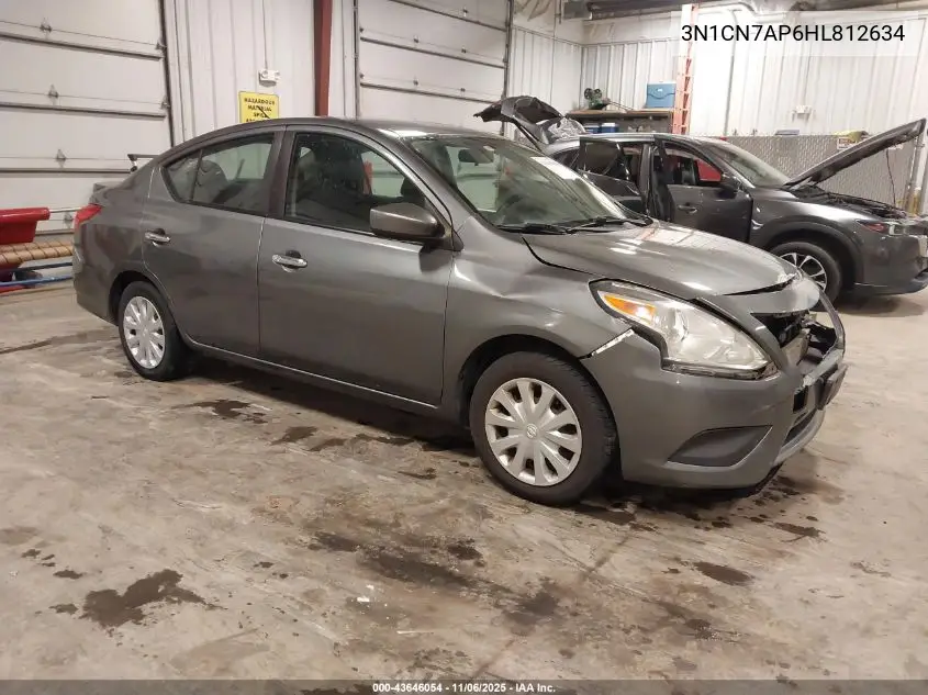 3N1CN7AP6HL812634 2017 Nissan Versa 1.6 S/1.6 S+/1.6 Sl/1.6 Sv