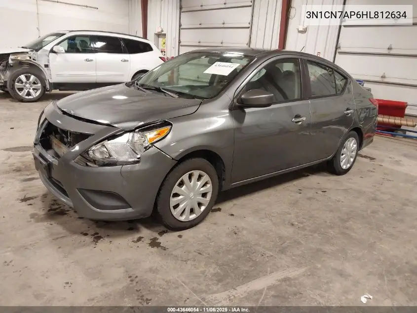 3N1CN7AP6HL812634 2017 Nissan Versa 1.6 S/1.6 S+/1.6 Sl/1.6 Sv