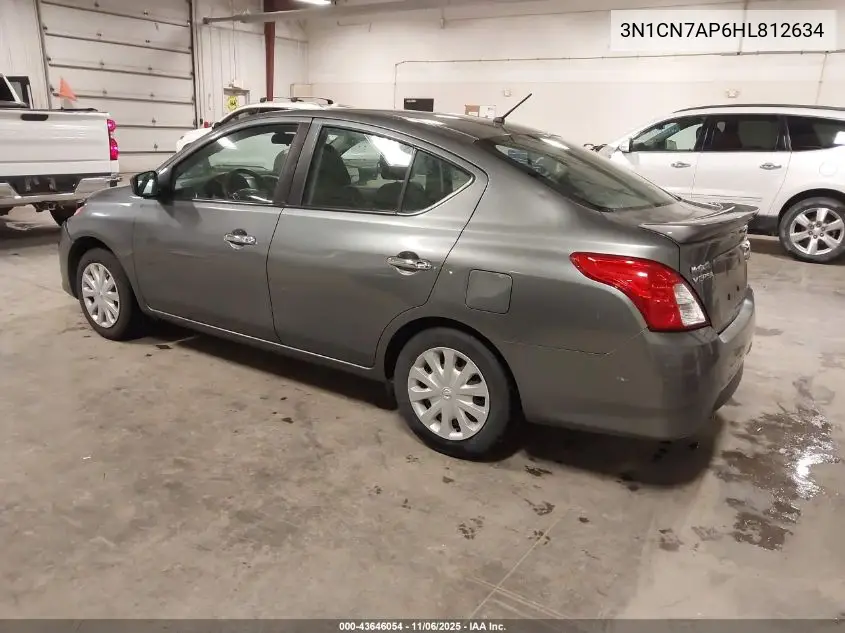 3N1CN7AP6HL812634 2017 Nissan Versa 1.6 S/1.6 S+/1.6 Sl/1.6 Sv
