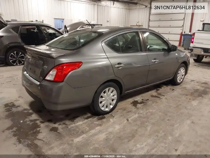 3N1CN7AP6HL812634 2017 Nissan Versa 1.6 S/1.6 S+/1.6 Sl/1.6 Sv