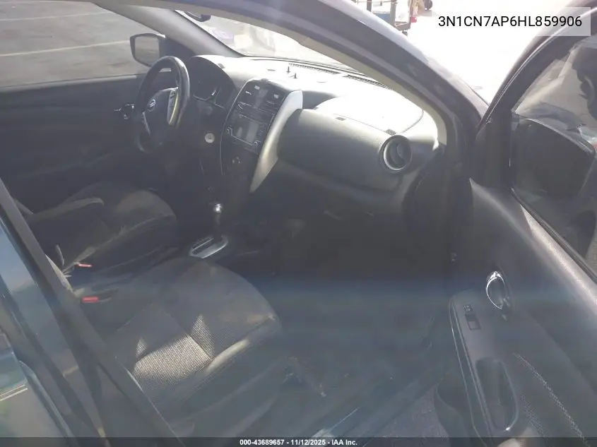 3N1CN7AP6HL859906 2017 Nissan Versa 1.6 Sv