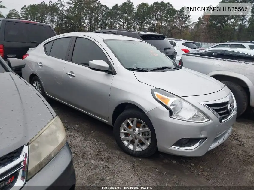 3N1CN7AP3HL825566 2017 Nissan Versa 1.6 Sv