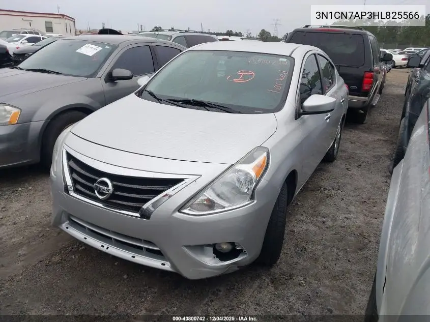 3N1CN7AP3HL825566 2017 Nissan Versa 1.6 Sv