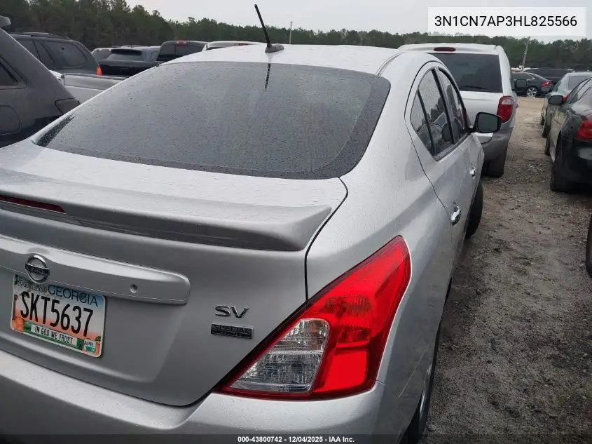 3N1CN7AP3HL825566 2017 Nissan Versa 1.6 Sv