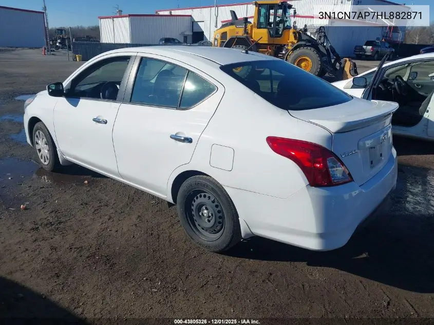 3N1CN7AP7HL882871 2017 Nissan Versa 1.6 Sv