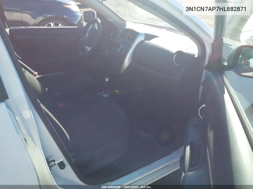 3N1CN7AP7HL882871 2017 Nissan Versa 1.6 Sv