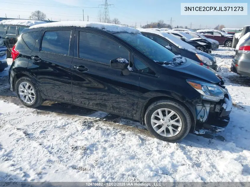 3N1CE2CPXJL371273 2018 Nissan Versa Note 1.6 S/1.6 Sr/1.6 Sv