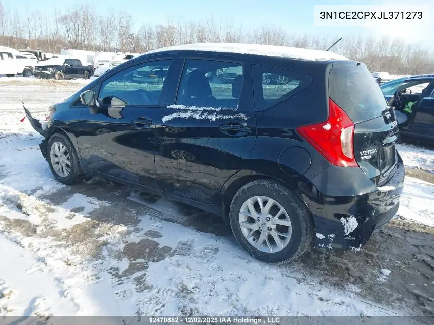 3N1CE2CPXJL371273 2018 Nissan Versa Note 1.6 S/1.6 Sr/1.6 Sv