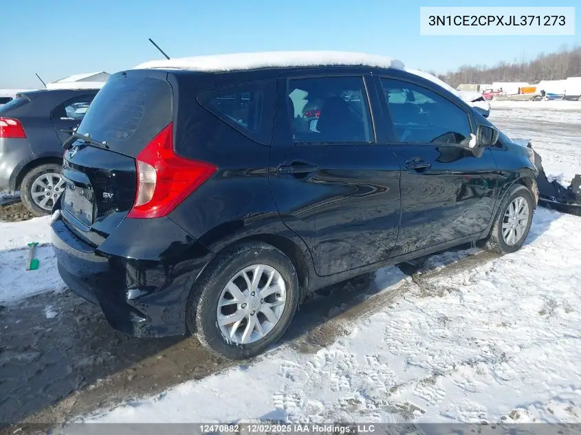 3N1CE2CPXJL371273 2018 Nissan Versa Note 1.6 S/1.6 Sr/1.6 Sv