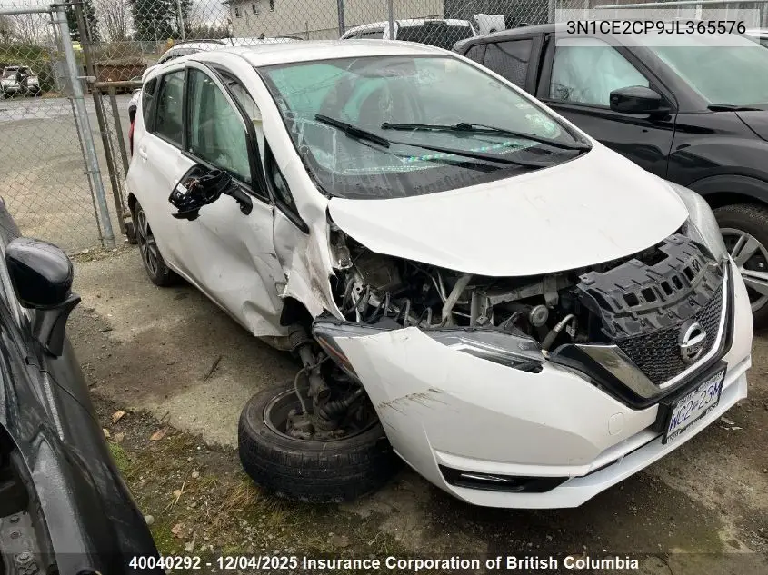 3N1CE2CP9JL365576 2018 Nissan Versa