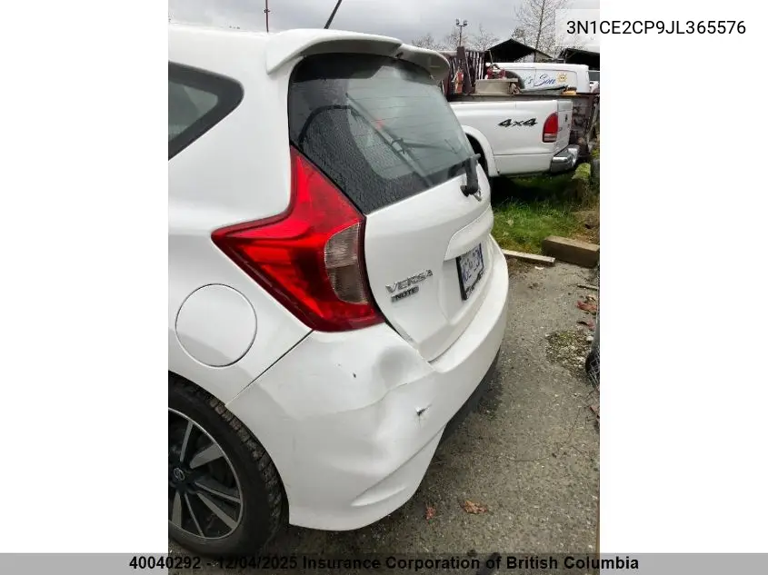 3N1CE2CP9JL365576 2018 Nissan Versa