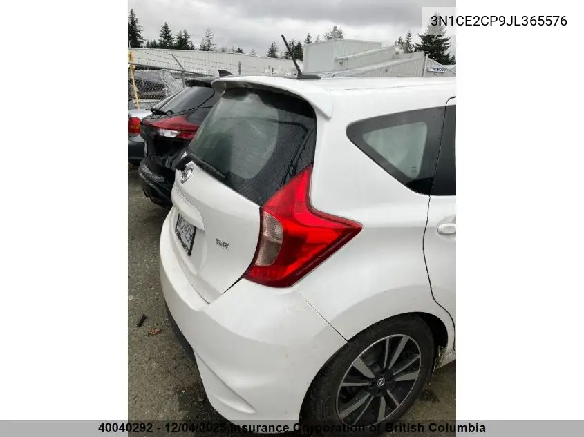 3N1CE2CP9JL365576 2018 Nissan Versa