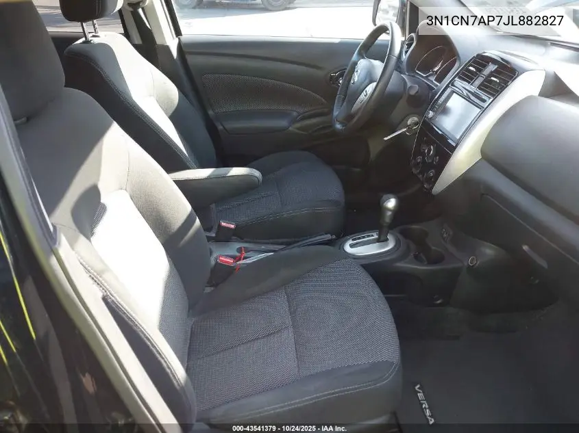 3N1CN7AP7JL882827 2018 Nissan Versa 1.6 Sv