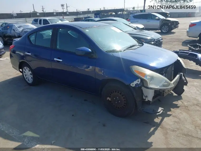 3N1CN7AP6JL845459 2018 Nissan Versa 1.6 Sv