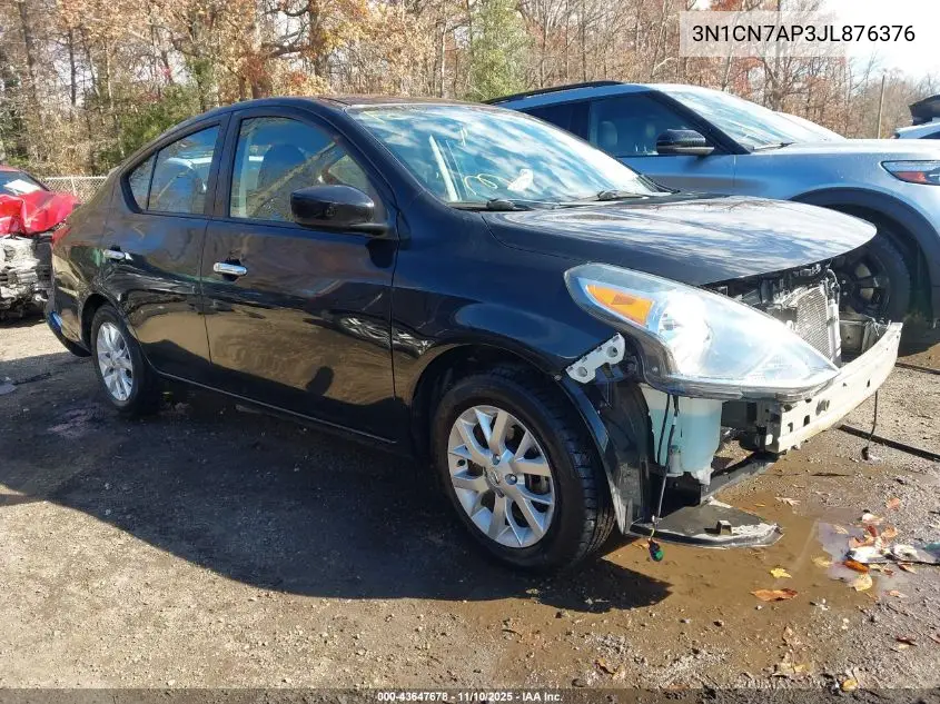 3N1CN7AP3JL876376 2018 Nissan Versa 1.6 Sv