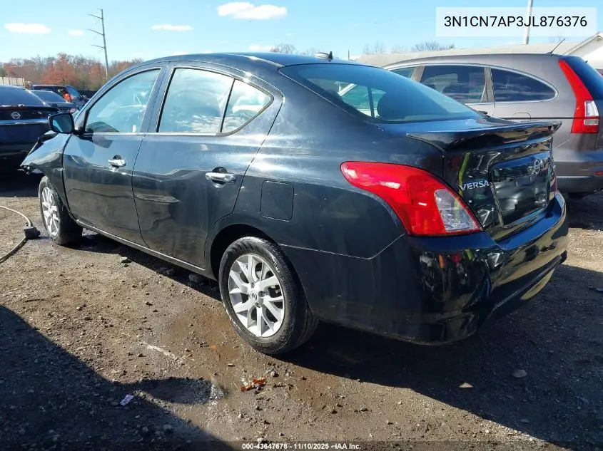 3N1CN7AP3JL876376 2018 Nissan Versa 1.6 Sv