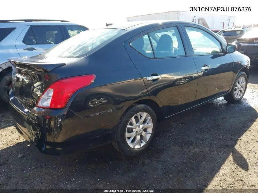 3N1CN7AP3JL876376 2018 Nissan Versa 1.6 Sv