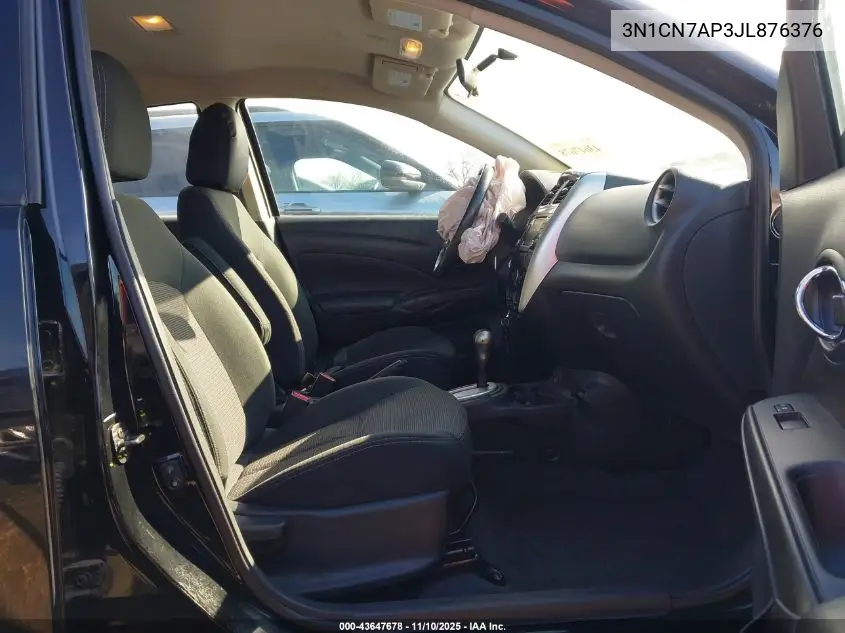 3N1CN7AP3JL876376 2018 Nissan Versa 1.6 Sv