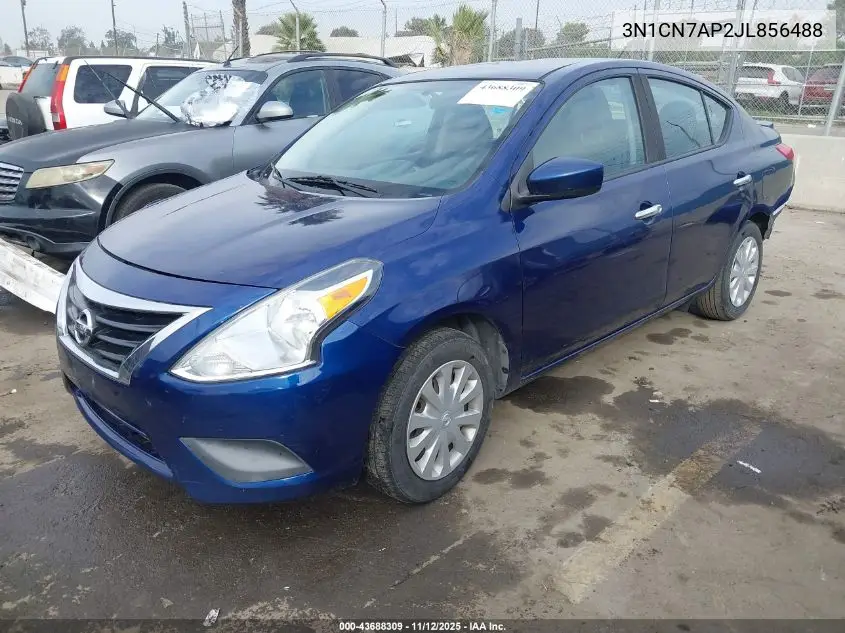 3N1CN7AP2JL856488 2018 Nissan Versa 1.6 Sv