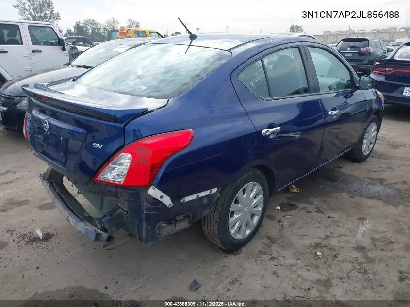 3N1CN7AP2JL856488 2018 Nissan Versa 1.6 Sv