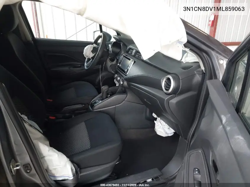 3N1CN8DV1ML859063 2021 Nissan Versa S Xtronic Cvt