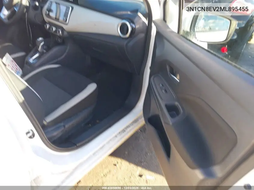 3N1CN8EV2ML895455 2021 Nissan Versa Sv Xtronic Cvt