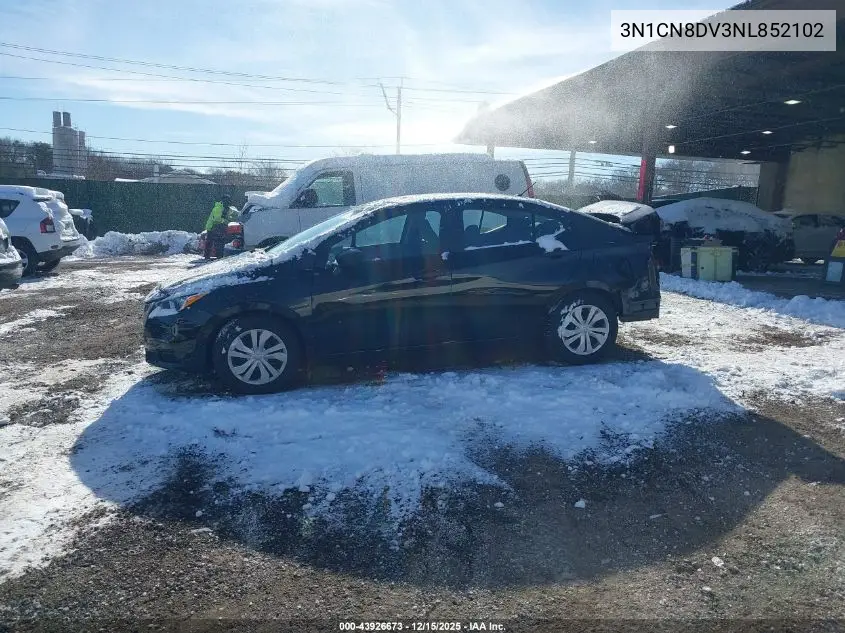 3N1CN8DV3NL852102 2022 Nissan Versa S
