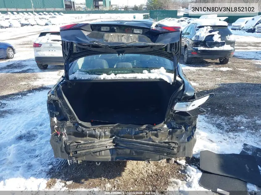 3N1CN8DV3NL852102 2022 Nissan Versa S