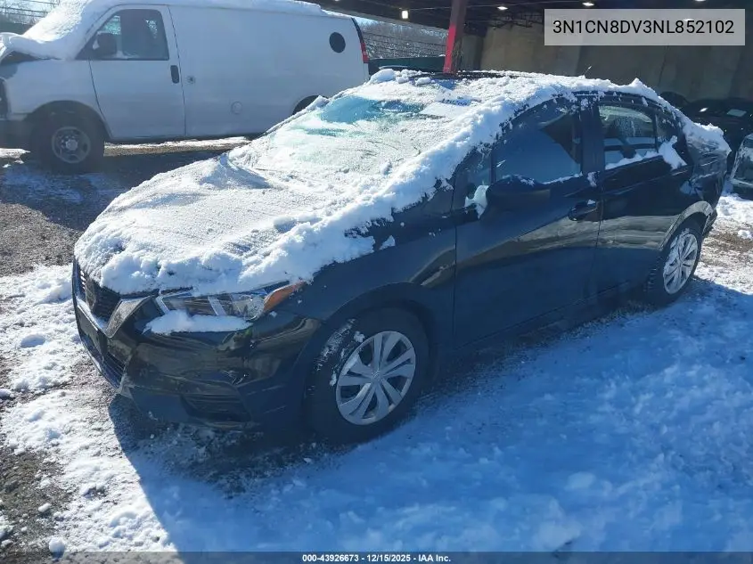 3N1CN8DV3NL852102 2022 Nissan Versa S